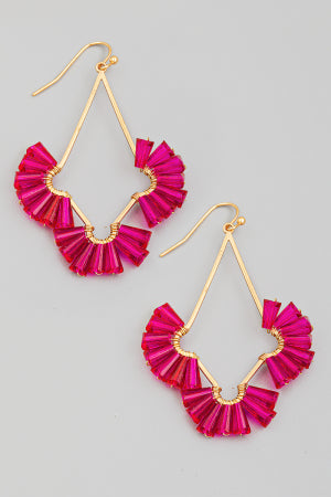 Glass Chandelier | Earrings