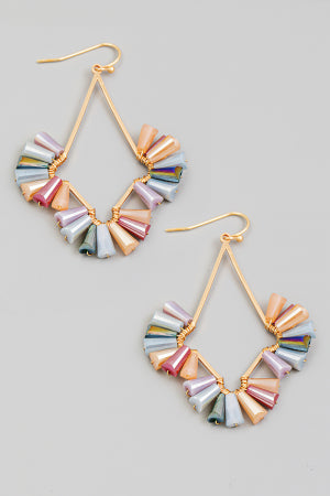 Glass Chandelier | Earrings