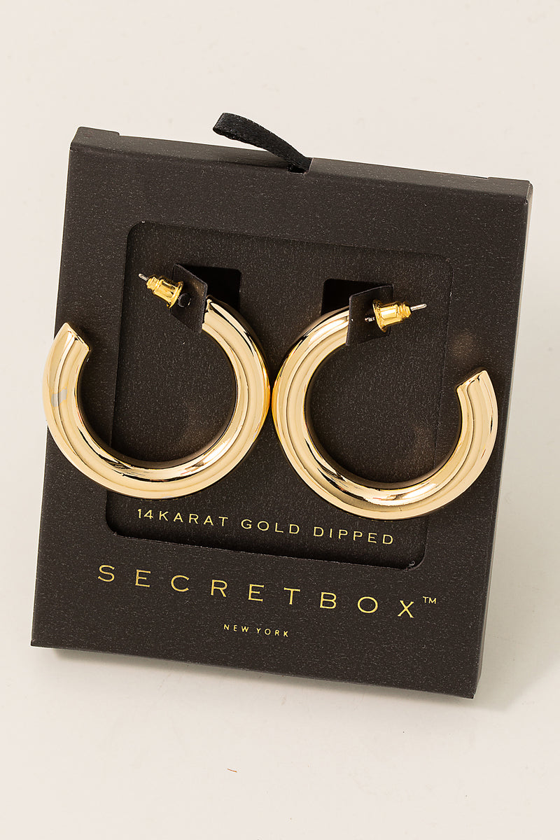Goldie | 14kt Hoop Medium