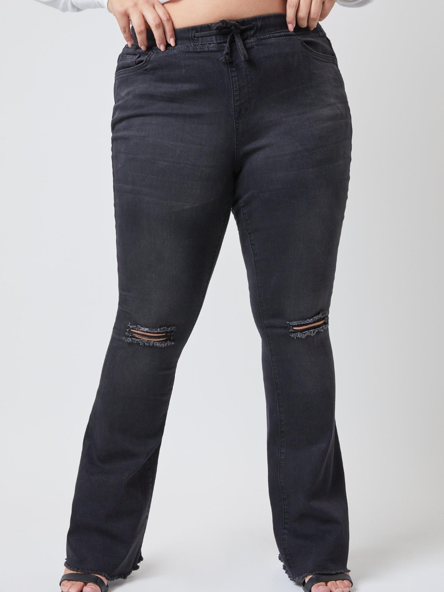 Formation | Flare Joggers Black Plus