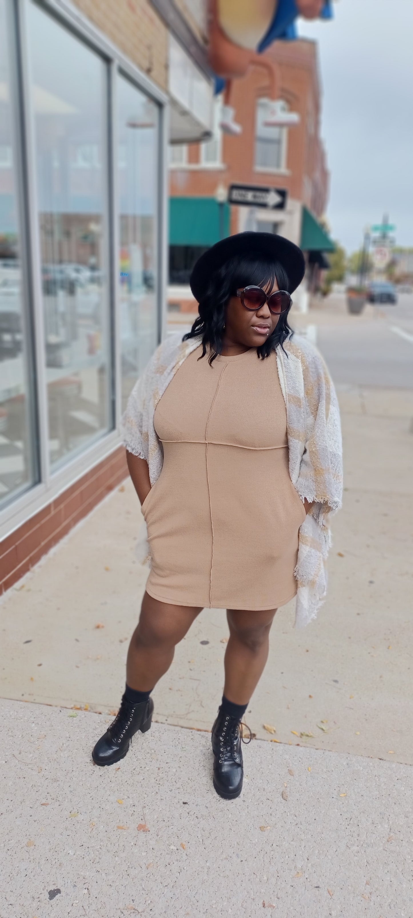 Just My Type | Mocha Dress