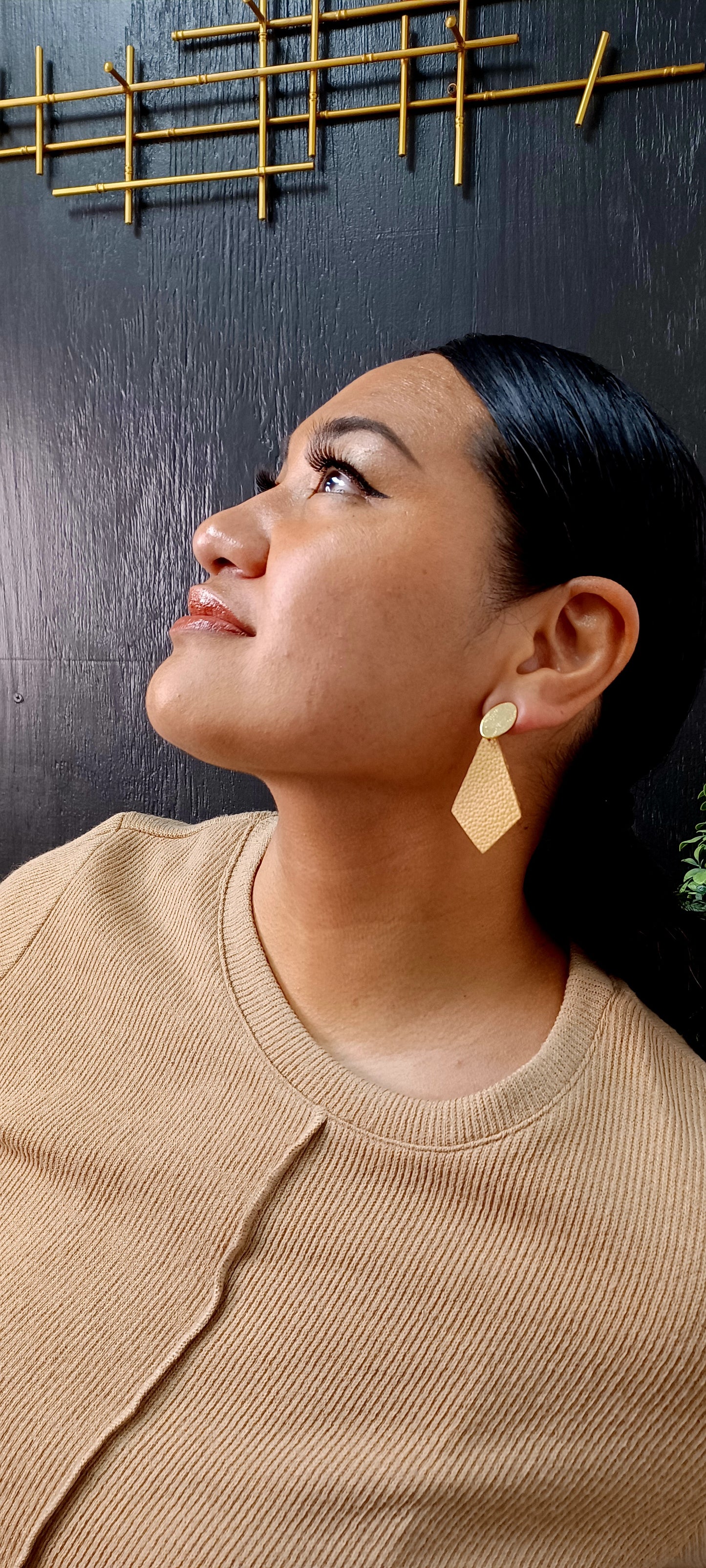 Boujee | Earring Tan