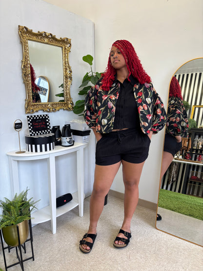 The Go To Set | Black Short