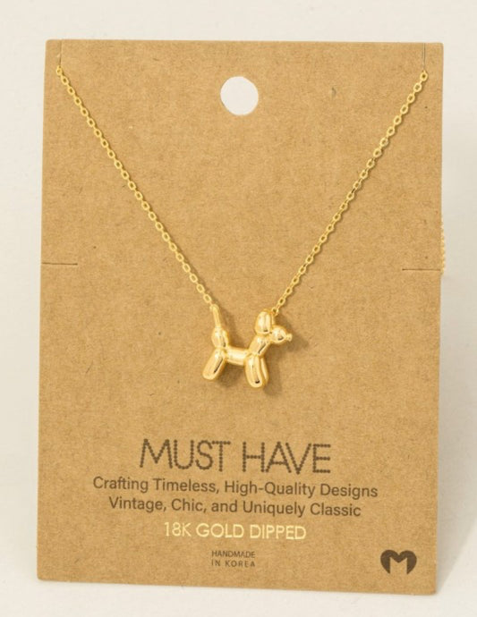 Balloon Pup | Necklace