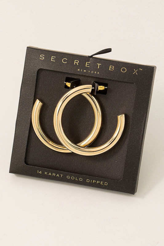 Goldie | 14kt Hoop Large