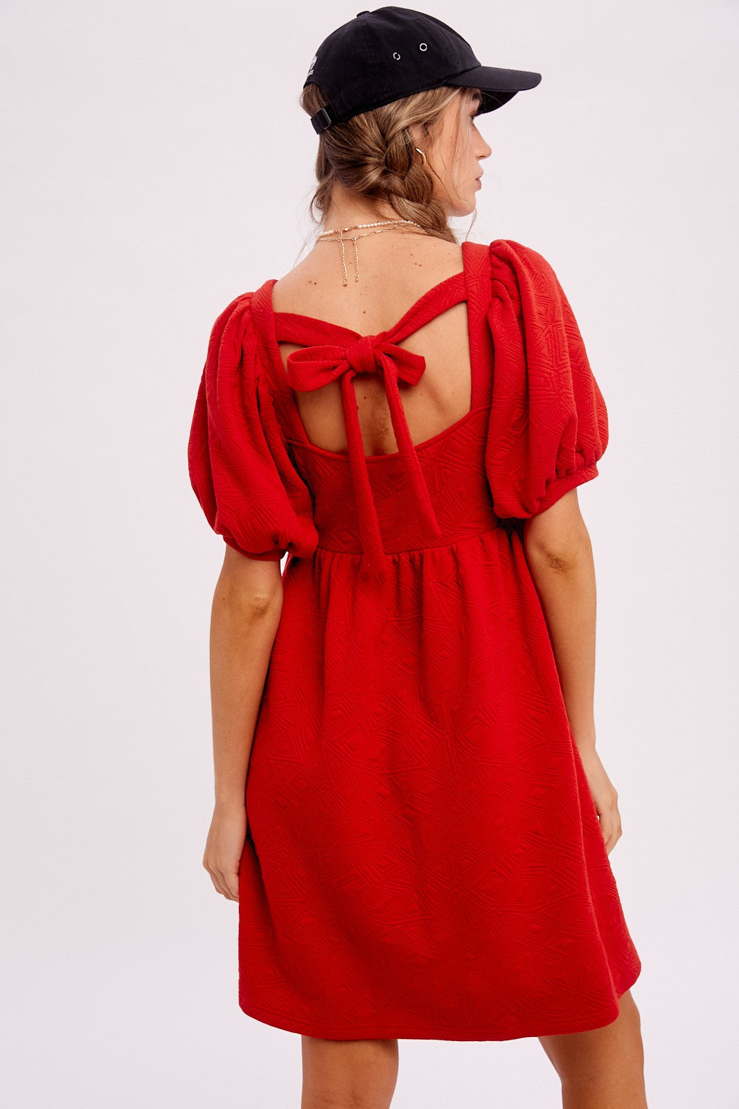 Bow Down | Dress Red